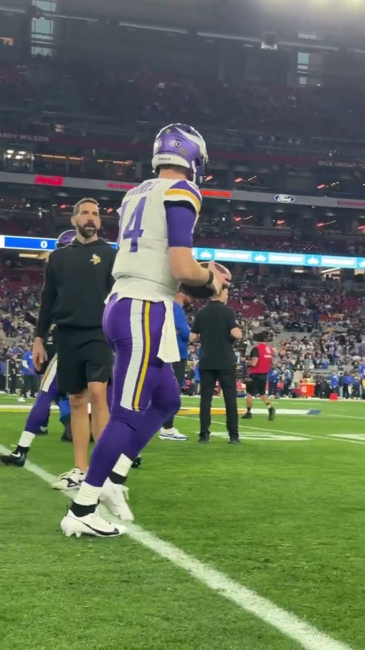 Sam Darnold Getting Ready for Big Game at Rams